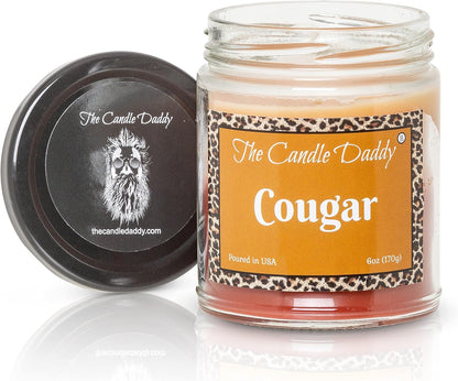 Cougar After Hours Bake Sale Scented Candle - 6 Ounce Jar, 40 Hour Burn Time