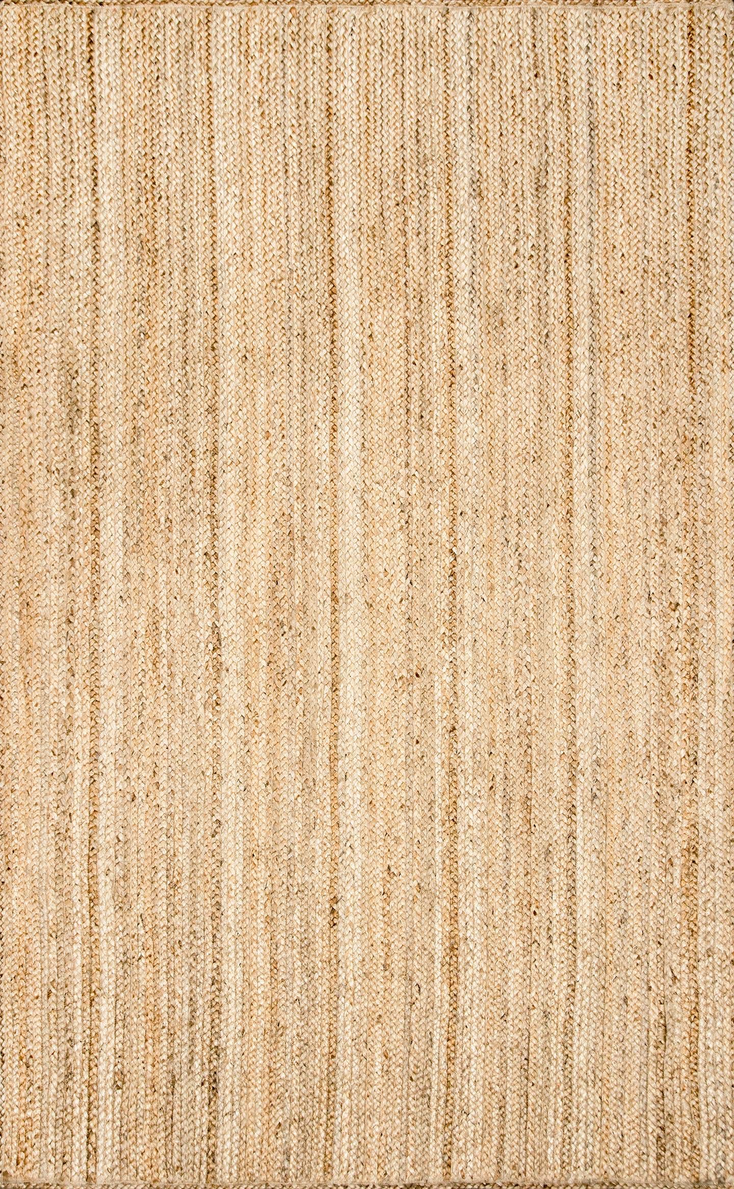Nuloom Rigo Handmade, Natural, 8'6" x 11'6", Hand Woven, Farmhouse, Jute, Soft and Textured, High Traffic, Stain Resistant, Easy Clean, Durable Area Rug for Bedroom, Living Room, Dining, Den, Foyer