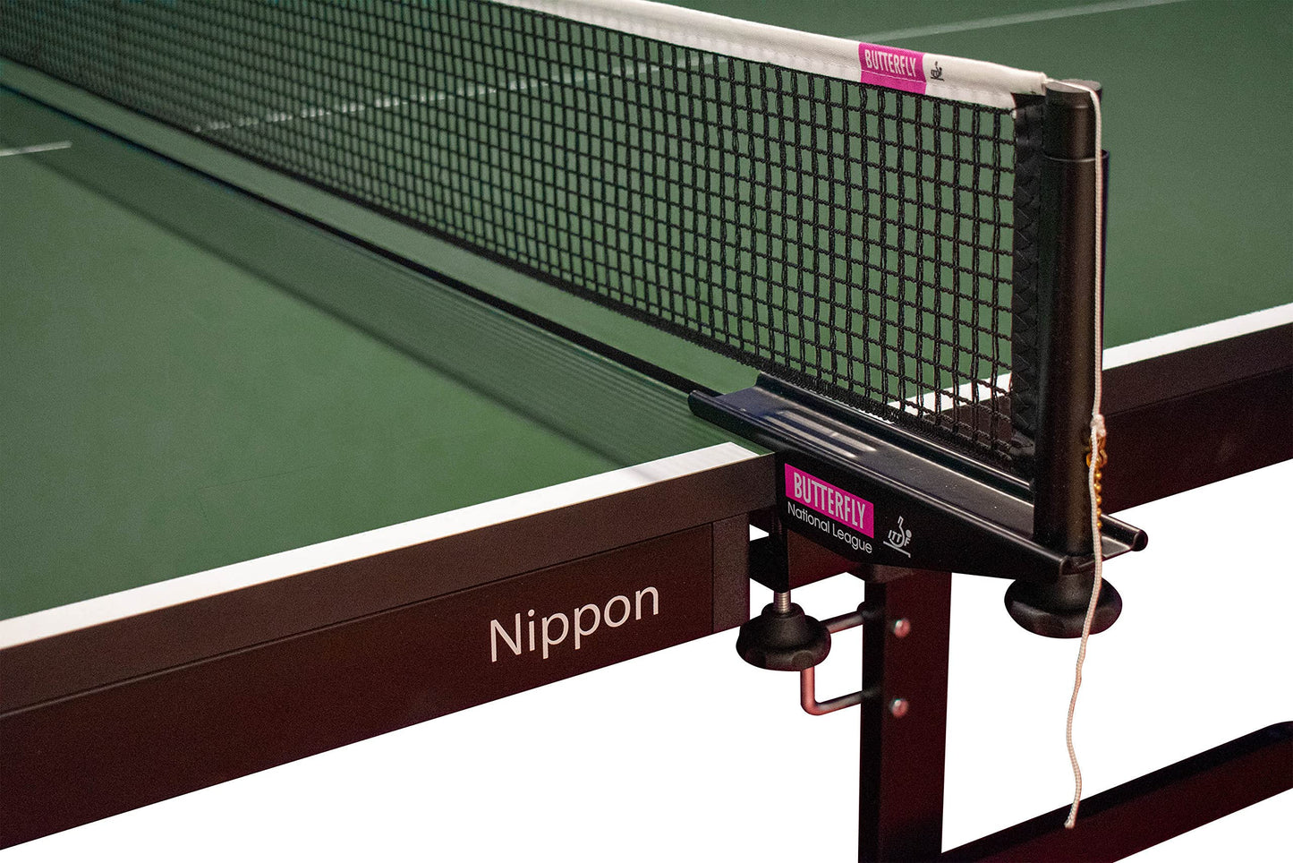 Butterfly Nippon 22 Ping Pong Table | Indoor Rollaway Table Tennis Table | Built Like A Tank | for Clubs, Home Game Rooms, Institutions | Professional Ping Pong Net Included | Playback Option