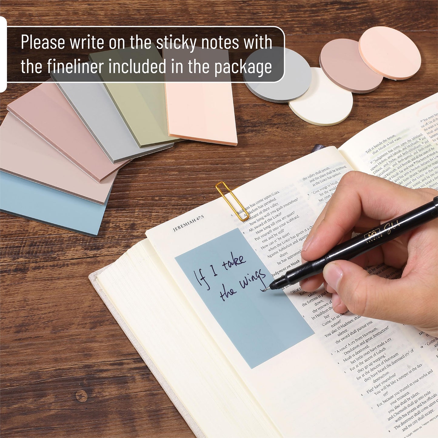 Mr. Pen- Bible Journaling Set (Selah Collection), Complete Faith Journaling Kit with Highlighters, Pens, Sticky Notes, Tabs, Washi Tape & Pouch for Bible Study, Prayer, Mothers Day Gift