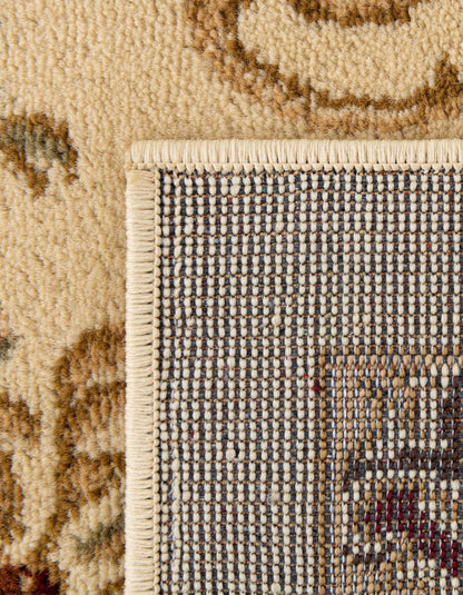 Unique Loom Versailles Collection Area Rug - Henry (9' x 12' Rectangle Cream/Green)