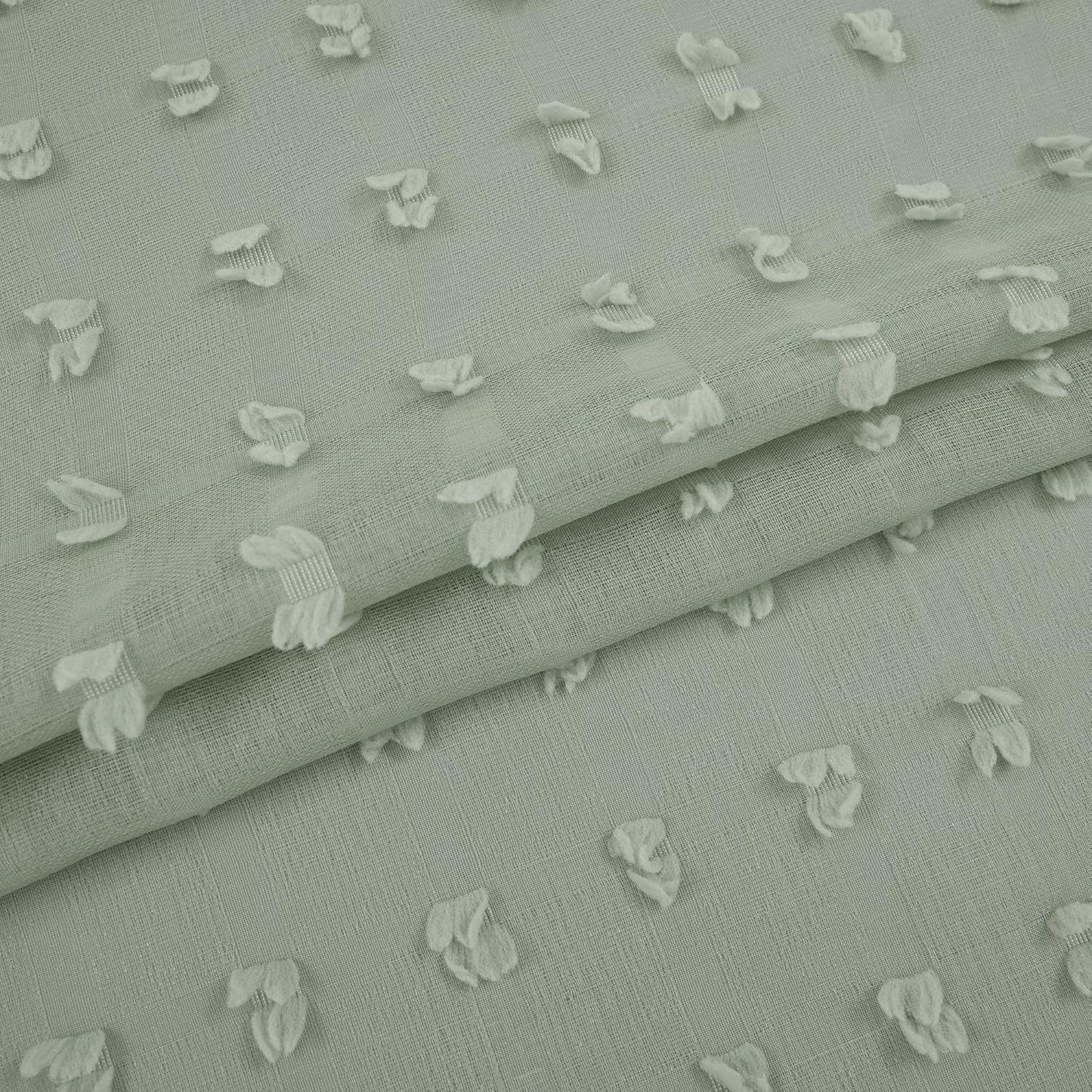 2 84 Inches Pocket,52x84 KOUFALL Panels Boho Curtains Long for Living Room Bedroom Sage Green Decor Pom Pom Design