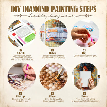 Kemingni 3 Pack Sleeping Leopard Diamond Painting Kit, Maximalist Funky Disco Ball Leopard Diamond Art Kits for Adults Beginners, Full Drill Gem Painting for Home Wall Decor, 9.8x11.8 Inch