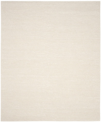 SAFAVIEH Area Rug 6x9 - Natura Collection - Ivory, Handmade Wool Blend, Textured Design, Ideal for Living Room, Bedroom, Dining Space (NAT620A)