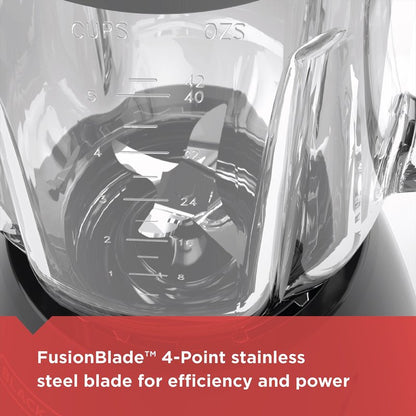 BLACK+DECKER 10-Speed Countertop Blender with 48oz Glass Jar and 4-point Stainless Steel Blade and BLACK+DECKER 2-Slice Extra Wide Slot Toaster