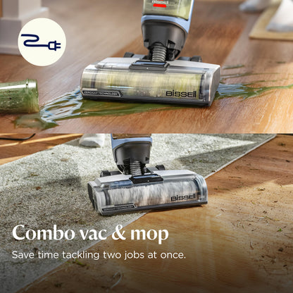 Bissell CrossWave Edge Floor Cleaner, Wet Dry Vacuum Mop with Zero-Gap Edge Technology & Powerful Suction for Tile Floors and Stain Removal, 4111A