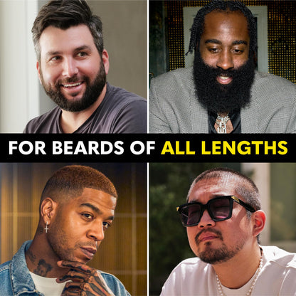 Beard Club - Beard Growth Serum with Natural Castor, Coconut and Avocado to Grow a Thicker, Fuller Beard, Fill in Patches and Stimulate Healthier Facial Hair Growth