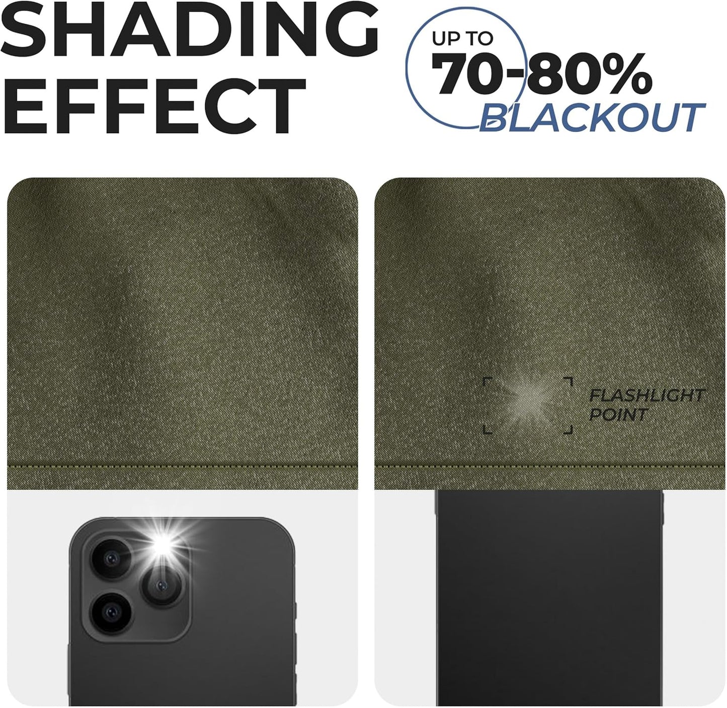 2 Pack, Set 2, 52" 72", Superior Blackout Curtains, Room Darkening, Bedroom, Drapes, Kitchen, Living Room Window
