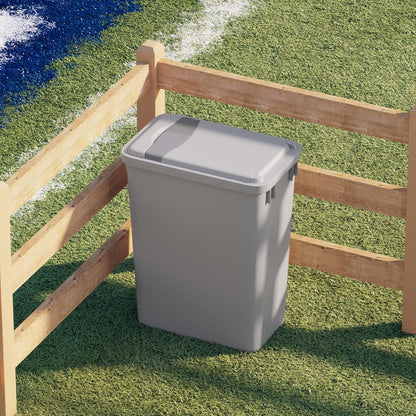 35L 37Qt/9.2Gal, 4000 35 04) Dowell Wastebasket Trash Container, Plastic, Stackable, for Kitchen/Bathroom/Office, Fits