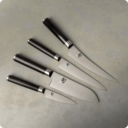Shun Classic 9 Pc Chef's Choice Knife Block Set