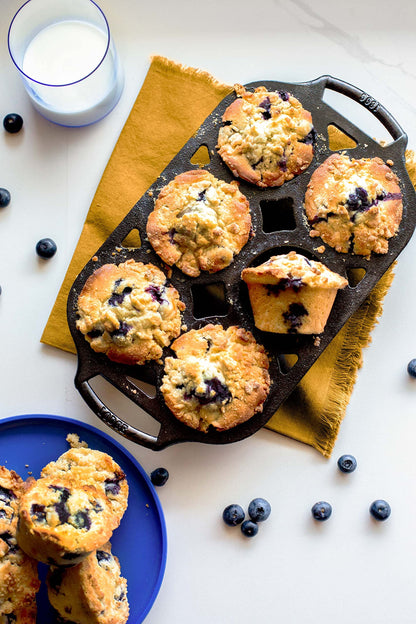 Lodge Cast Iron Muffin Pan, Set of 2