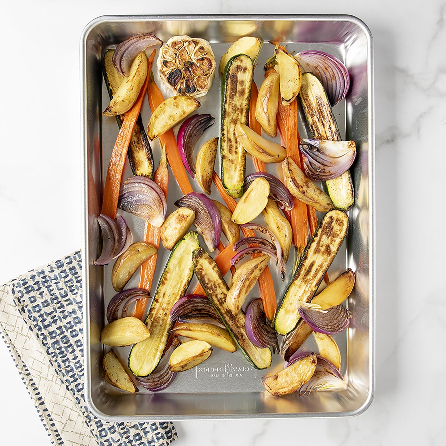 Nordic Ware High-Sided Naturals Aluminum, 1 Pack