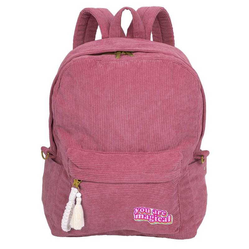 Fashion Angels Style.Lab Backpack for Kids, Corduroy Travel Bookbag with Cute & Stylish Design, Ideal for Girls in School