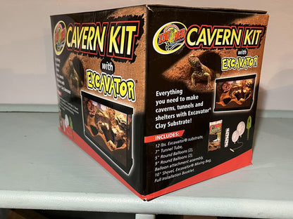 Zoo Med Cavern Kit with Excavator