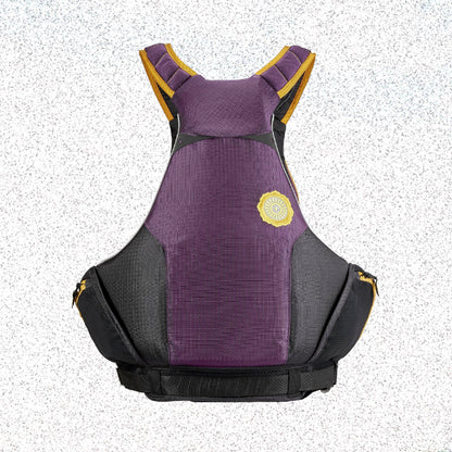 Astral Bowen Life Jacket - Lightweight USCG Type III PFD Adult Life Vest for Fishing, Touring, SUP, & Whitewater - Eggplant - Medium/Large
