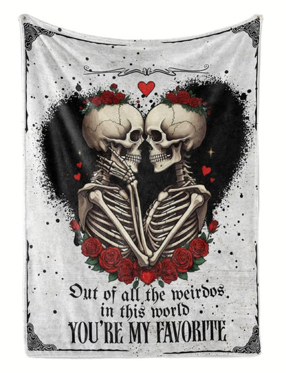 Huglanket Gifts for Men, Women, Him, Her, Wedding Anniversary Blanket for Wife, Husband, Boyfriend, Girlfriend, I Love You Gift for Couples, 60" x 80"