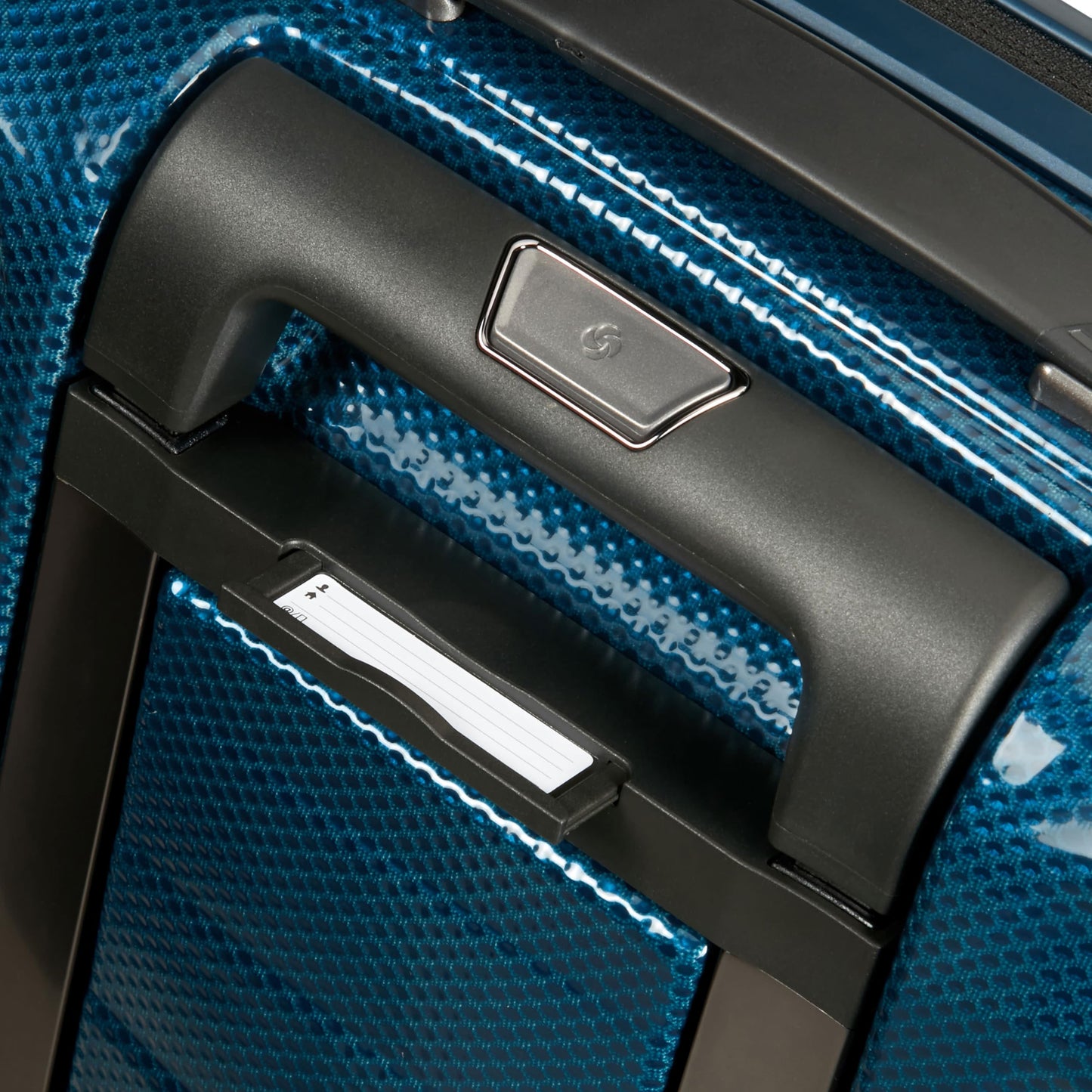 Samsonite Proxis Large Hardside Luggage with Dual Spinner Wheels - Innovative Roxkin™ Lightweight Shell With Ultimate Durability- Includes TSA Lock, Ergonomic Telescoping Handle - Petrol Blue