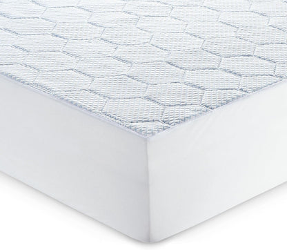 Vibe Cooling Quilted Memory Foam Mattress Pad, King