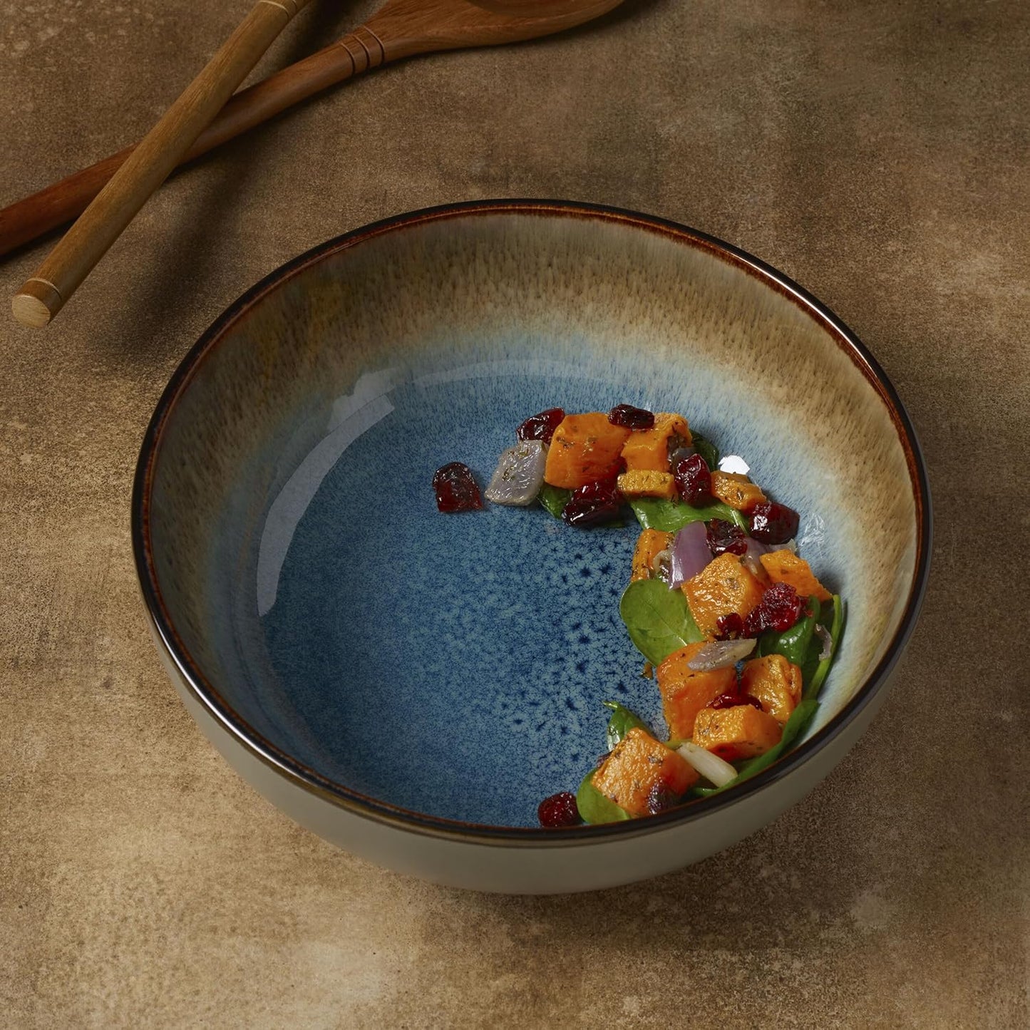 Pfaltzgraff 9-Inch Serving Bowl, Monroe Blue