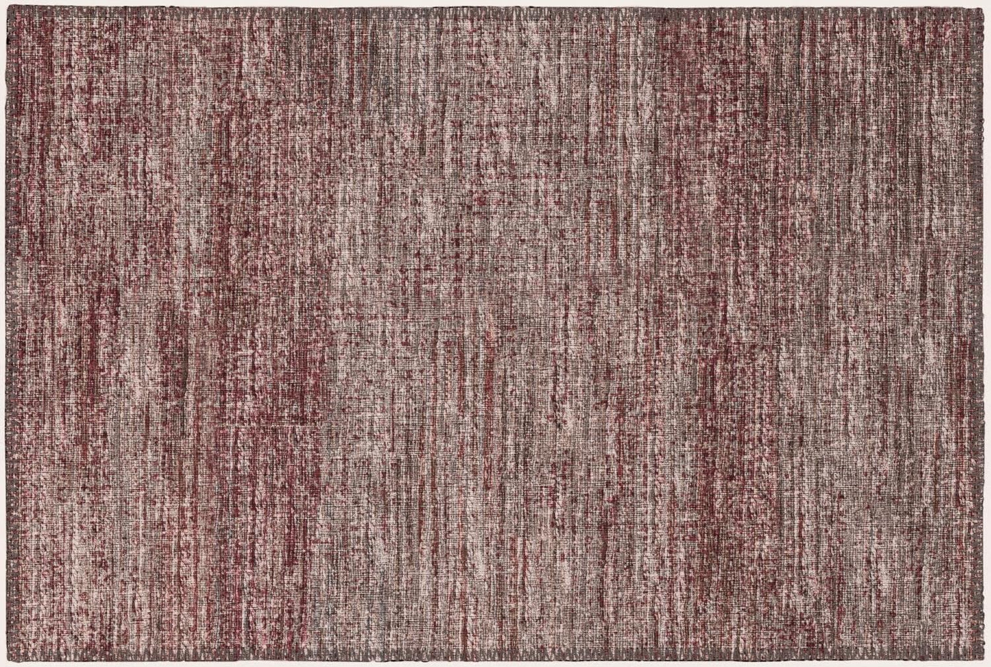 Marston 1'8" x 2'6" Transitional Burgundy Area Rug, Stain Resistant, Machine Washable, Non-Shedding for Bedroom, Living