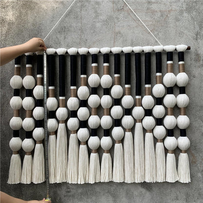 UXALoH6 Hand Woven Tapestry Handmade Wall Hangings Home Decor Sphericity Art Tapestry for Ornament Craft