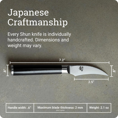 Shun Classic 2 1/2" Bird's Beak Knife