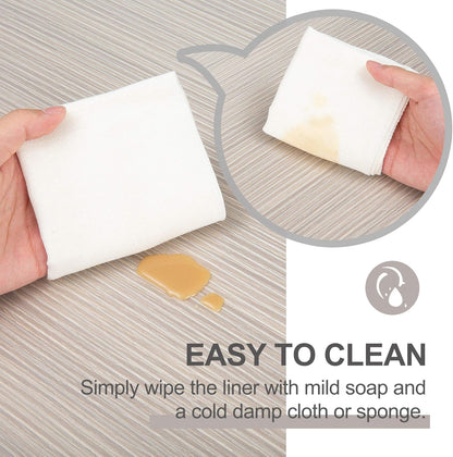 12IN 20FT Kitchen Cabinet Liner, Non-Adhesive Shelf Liner, x Double Sided Non-Slip Drawer Liner Washable for Kitchen