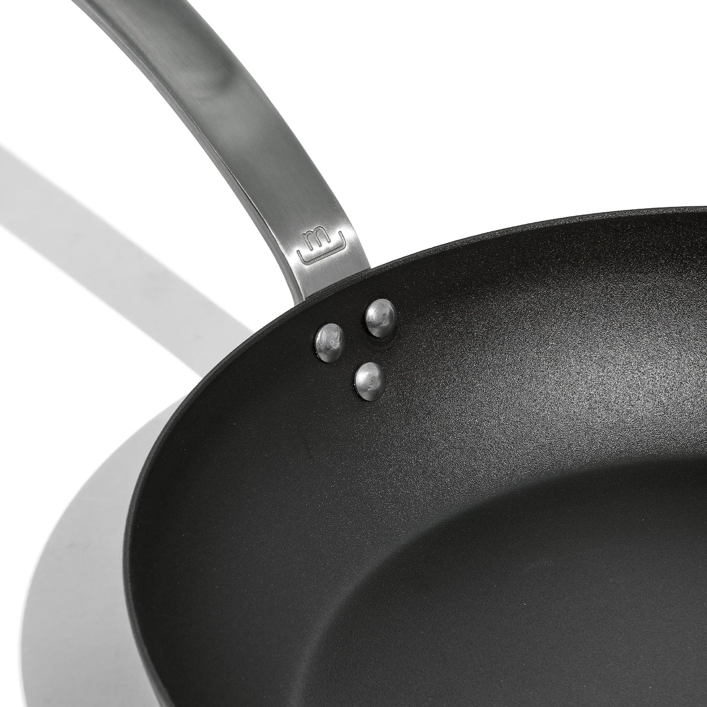 Made In Cookware - Seasoned 12" Carbon Steel Frying Pan - (Like Cast Iron, but Better) - Professional Cookware - Crafted in Sweden - Induction Compatible