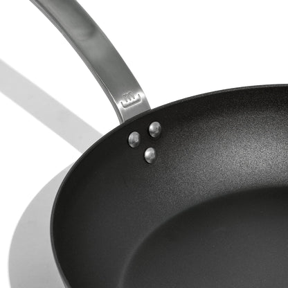 Made In Cookware - Seasoned 12" Carbon Steel Frying Pan - (Like Cast Iron, but Better) - Professional Cookware - Crafted in Sweden - Induction Compatible