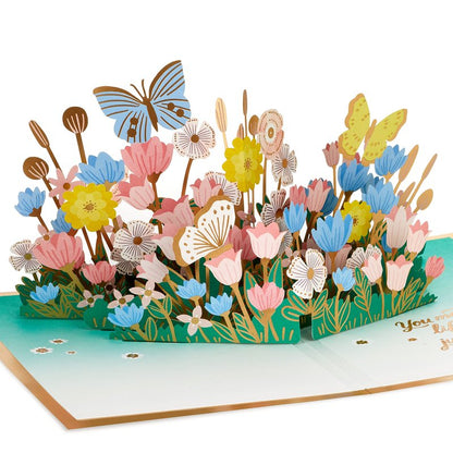 Hallmark Paper Wonder Mother's Day Pop Up Card Bundle with Mahogany Mothers Day Pop Up Card for Mom
