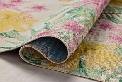 Loloi Botanical Collection BOT-03 Ivory/Sunrise 10'-6" x 13'-9" Area Rug