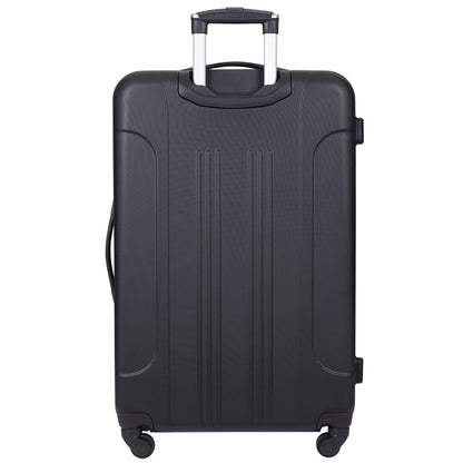 Travelers Club Cosmo Luggage, Black-2 Piece Set (28"/20")