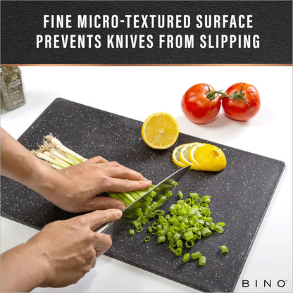 BINO BPA-Free Cutting Board, Durable Large Surface, Dual-Sided, Dishwasher Safe for Kitchen Use