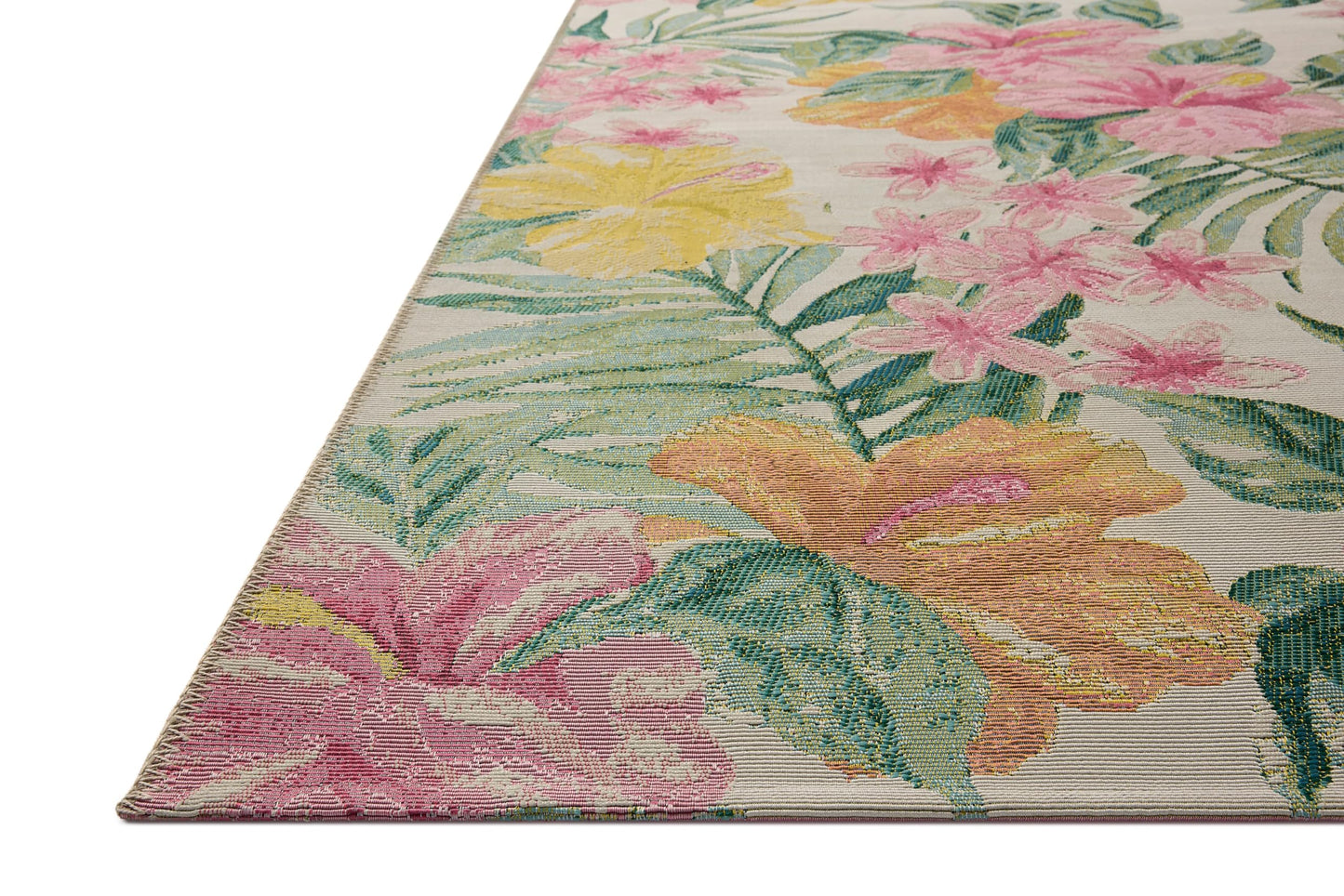 Loloi Botanical Collection BOT-03 Ivory/Sunrise 10'-6" x 13'-9" Area Rug