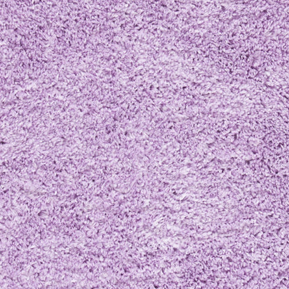 SAFAVIEH August Shag Collection Area Rug - 9' x 12', Lilac, Solid Design, Non-Shedding & Easy Care, 1.2-inch Thick Ideal for High Traffic Areas in Living Room, Bedroom (AUG900V)