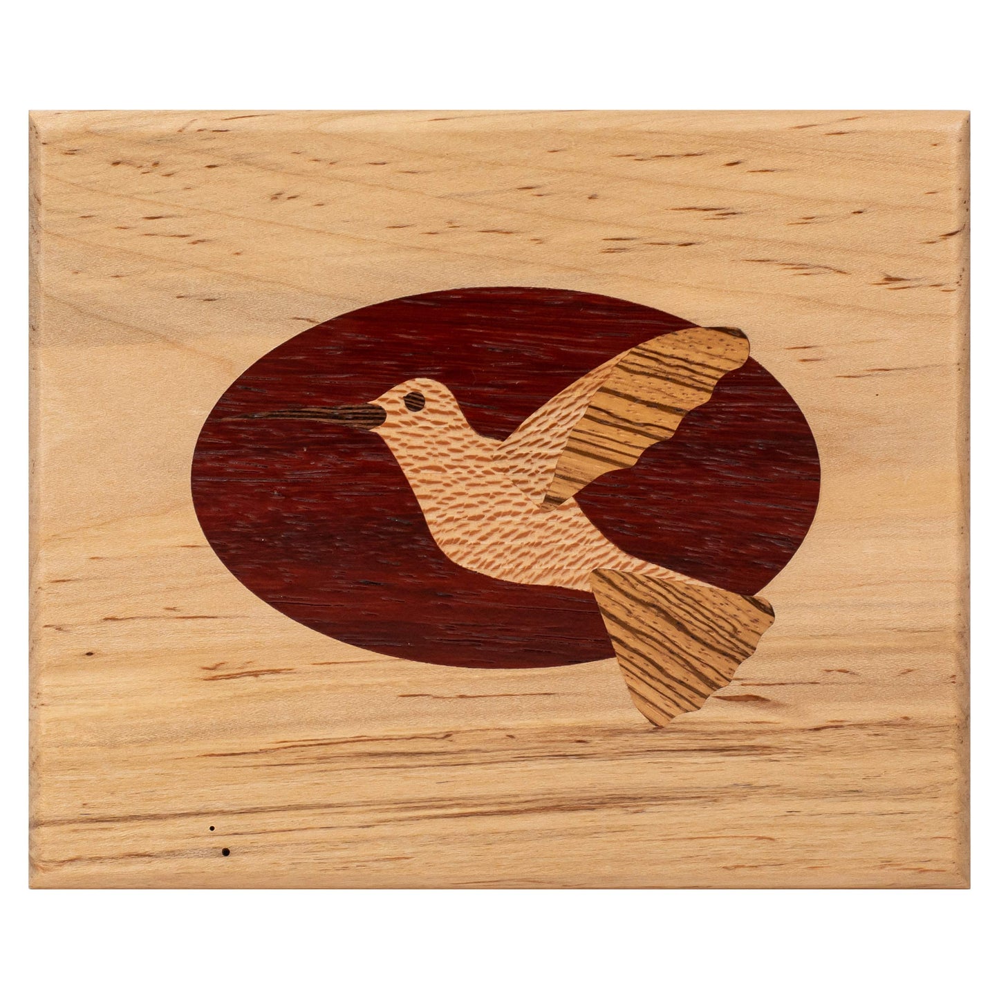 Hummingbird Inlay 3"- Acrylic Router Inlay Templates for Precise Wood Inlay Designs by Tarter Woodworking (MLIS) Multiple Layer Inlay System, Guaranteed to Work with Router Inlay kit, Made in USA