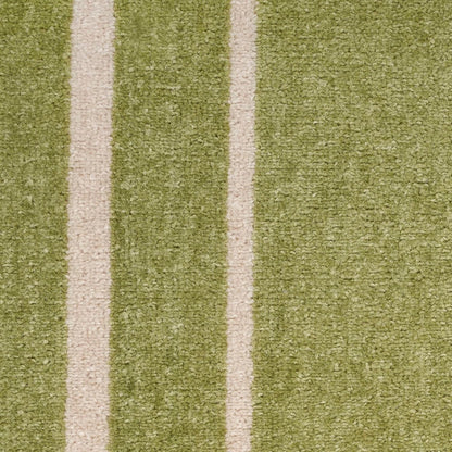 2'2" 7'6" (8' Nourison Home Nourison Essentials Green Ivory x Area Rug - Easy Clean, Non Shedding, Bed Room, Living