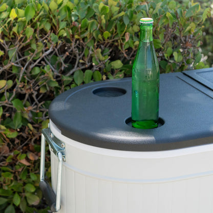 Permasteel 120-Qt Rolling Ice Chest