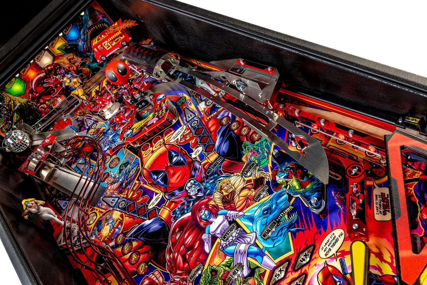 Stern Pinball Deadpool Arcade Pinball Machine with Insider Connected, Premium Edition
