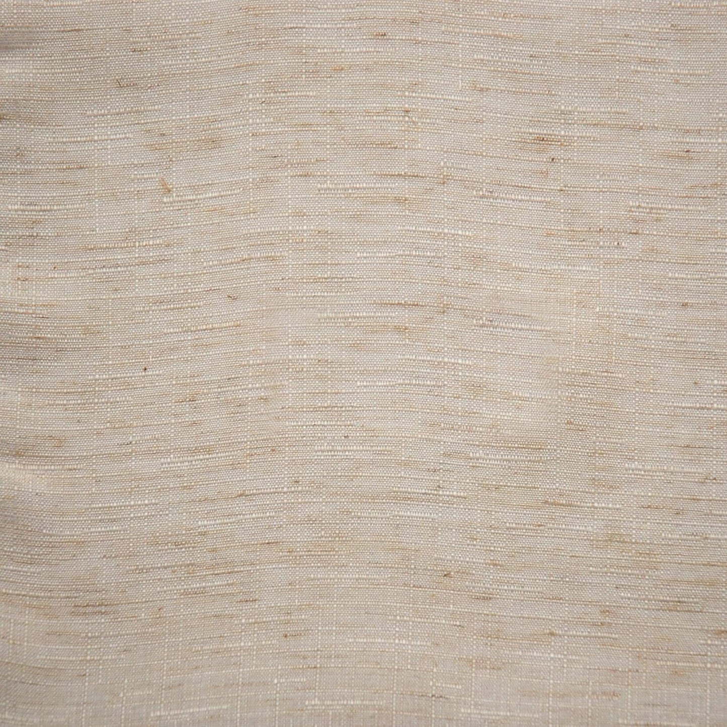 No. 918 Amalfi Linen Blend Textured Semi-Sheer Curtain Panel - 54" x 84", Ivory, Rod Pocket Design