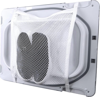 15.5 Inch 15.5 Inch, 1 Pack S&T INC. Sneaker Dryer Bag, Dryer Door Shoe Net with Elastic Straps, Sneaker Laundry Bag