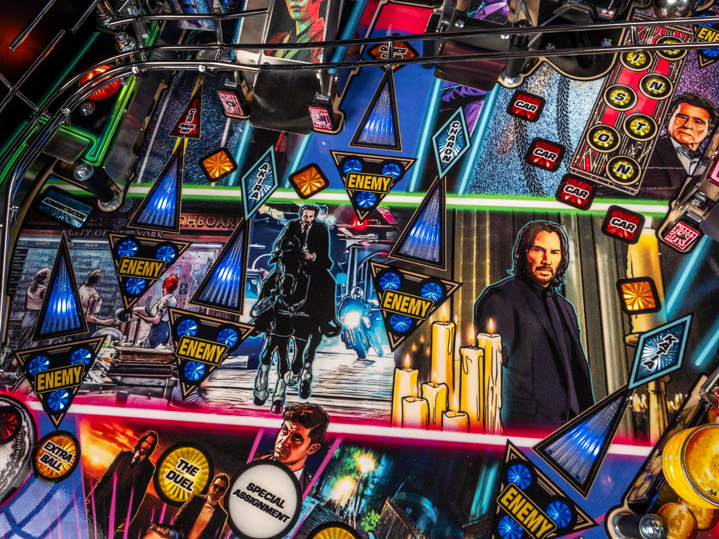 Stern Pinball John Wick with Insider Connected, Premium Edition Arcade Pinball Machine