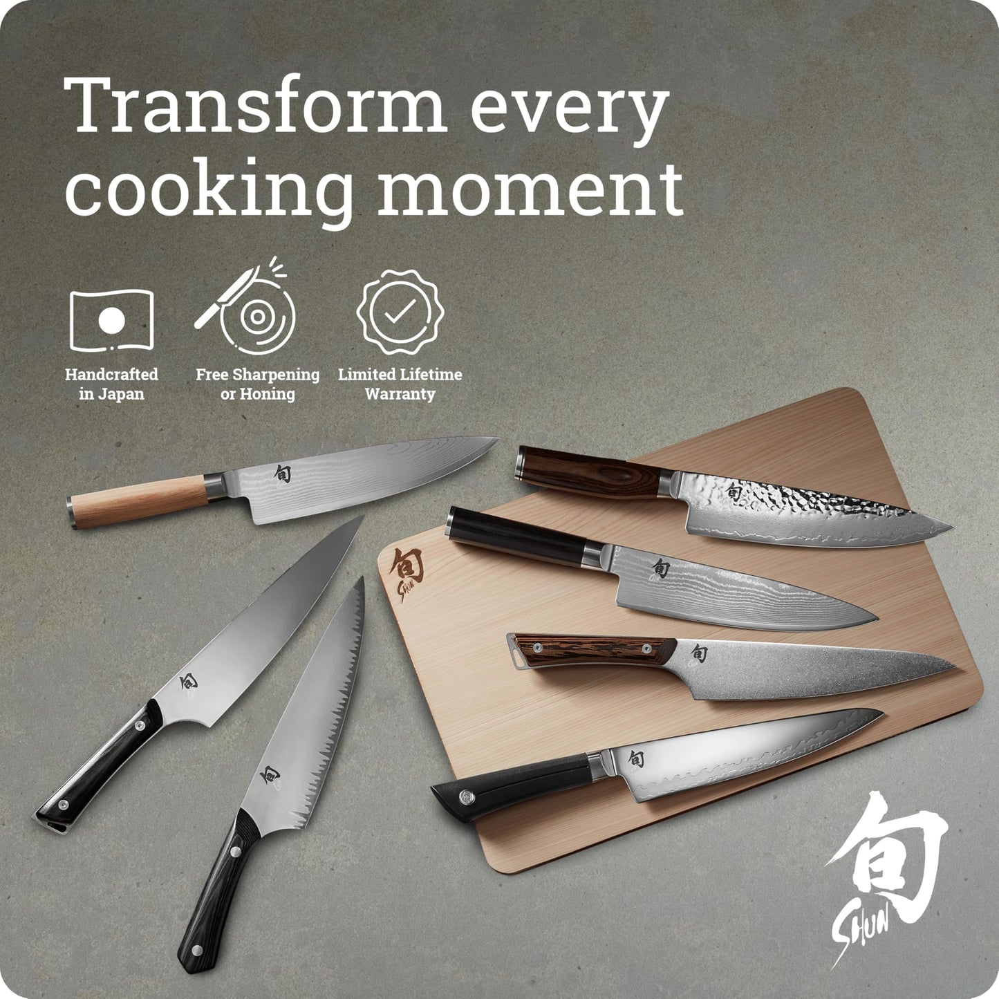 Shun Premier 5 Pc Starter Knife Block Set