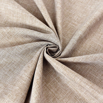 Fitable Nature Faux Linen Tablecloths Rectangle 60 x 84 Inch - 6 Pack Neutral Table Clothes for 4 Foot Tables, Wrinkle-Proof Faux Burlap Table Covers for Dining, Farmhouse, Outdoor Picnic, Camping