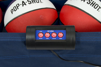 Pop-A-Shot - Home Dual Shot with Los Angeles Lakers NBA Graphics l Sensor Scoring l 16 Game Modes l 7 Balls l Foldable Storage l for All NBA Fans