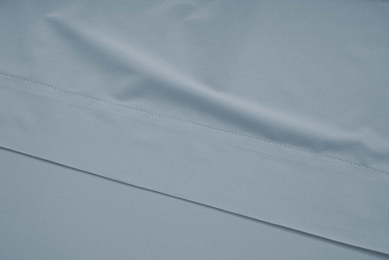 LANE LINEN 100% Organic Cotton Pillow Cases Standard Size Set of 2 (20"x26") - Cotton Pillowcases - Soft Yellow Pillowcase Set - Pillow Case Pack of 2 - French Blue