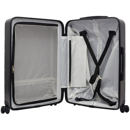 Travelers Club 2PC or 20" Odyssey Luggage Set, Black, 2PC Set