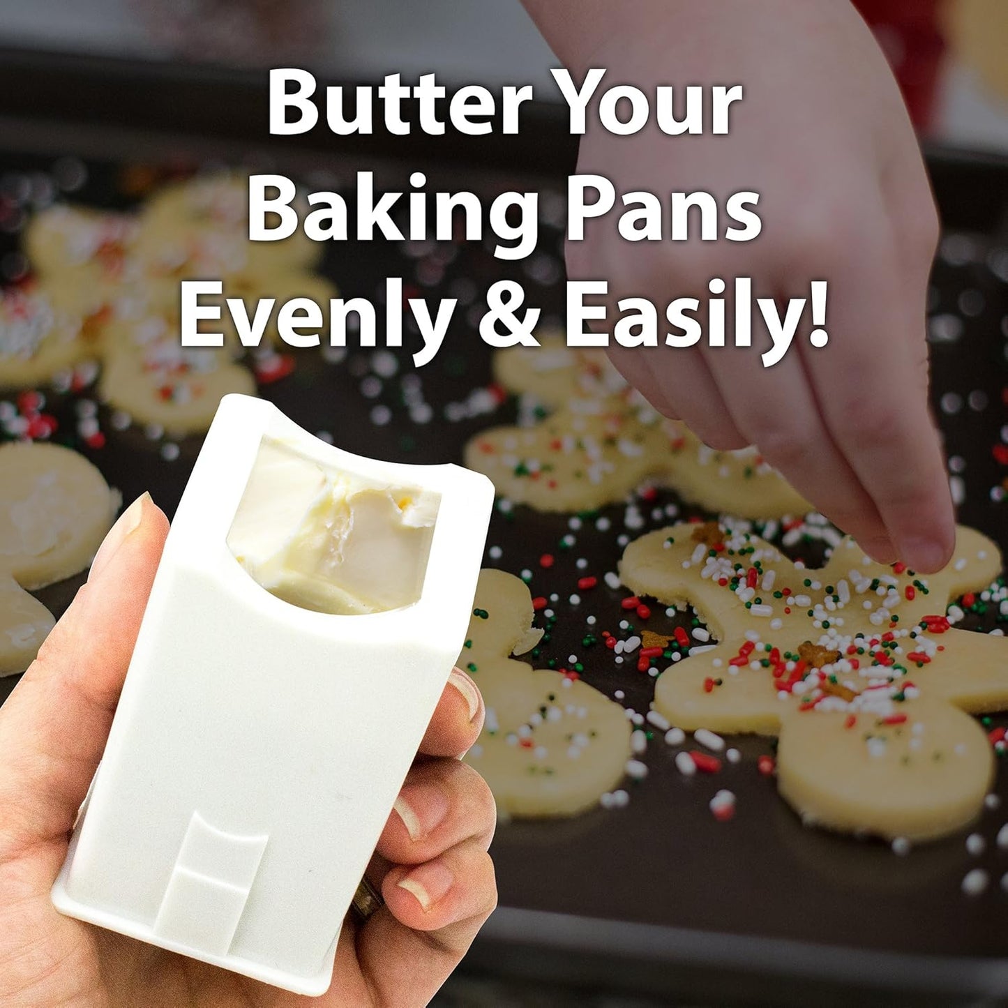 Mess-Free Butter Spreader 2 Pack by Avant Grub, Dishwasher Safe Corn Cob Butterer for Even Spreading