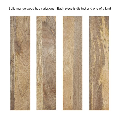 Kate and Laurel Staven Transitional Capsule Serving Board; 30 x 11; Natural Wood; Modern Food-Safe Charcuterie Board Made from Solid Mango Wood for Use as Kitchen Countertop Cheese Board