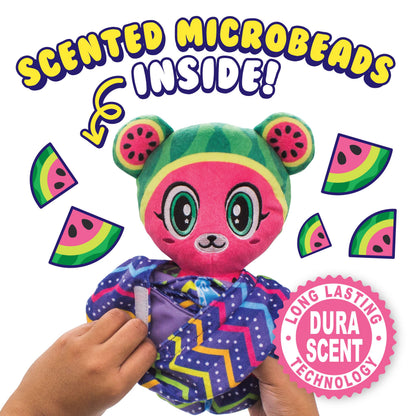 Scentco OMG Snuggle Me! Bedtime Buddies (Sleeping Bag Series), Scented Surprise Collectible 10 inch Plush Toys (Mystery Blind Bag)